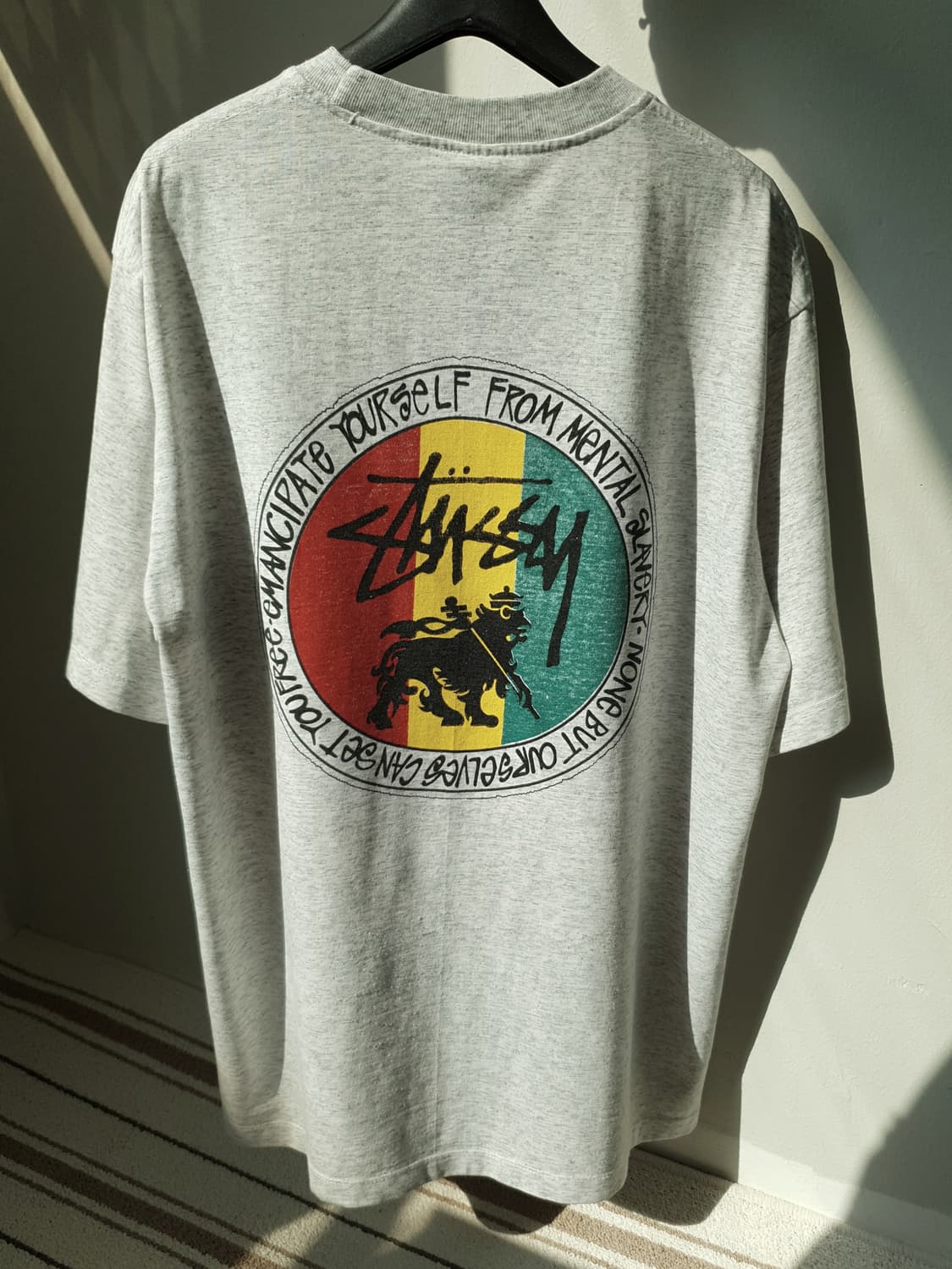 80s STUSSY print tee 상품이미지8