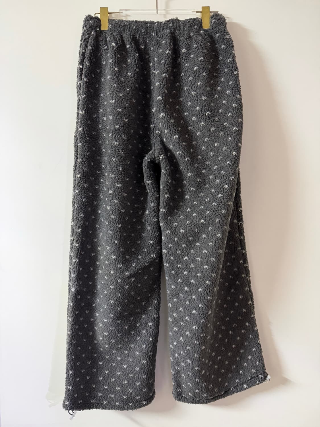 새상품 여자 도트 뽀글이 팬츠 상품이미지5