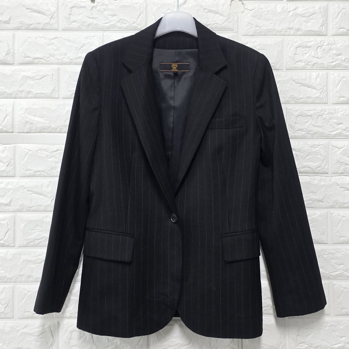 MCM 스트라이프 싱글 버튼 자켓 M 상품이미지1