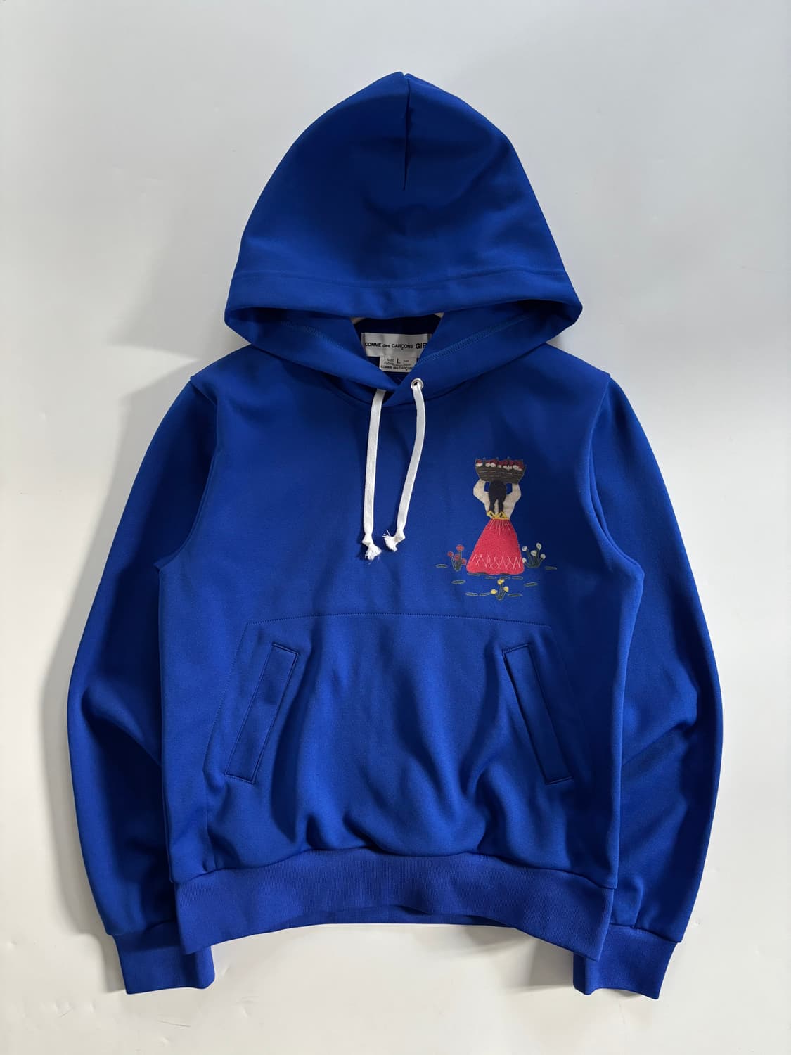 COMMEdesGARCONS GIRL 꼼데가르송 걸 프린팅 후드티 상품이미지1