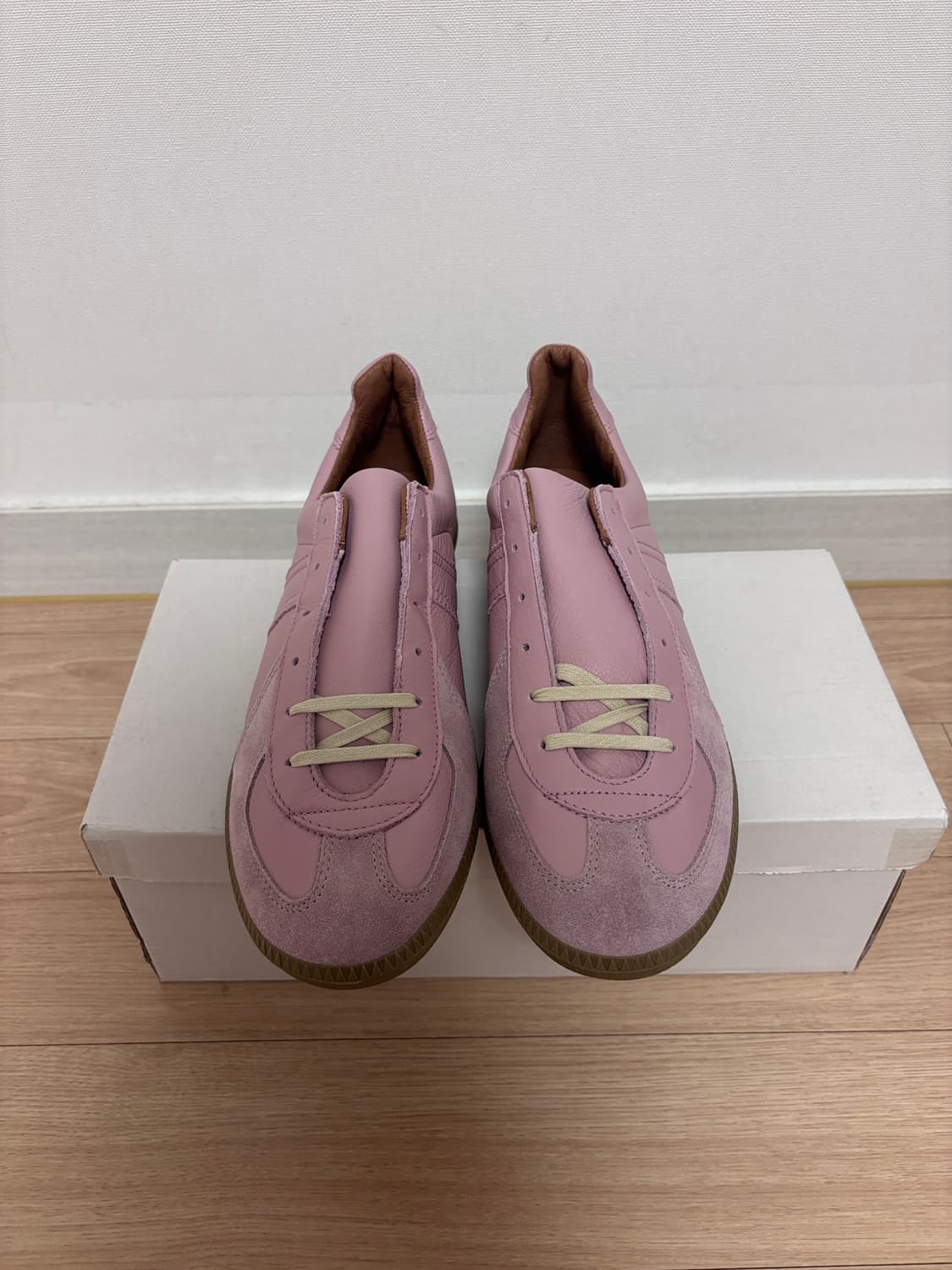 새상품) 275 리프로덕션오브파운드 독일군 스니커즈 핑크 상품이미지2