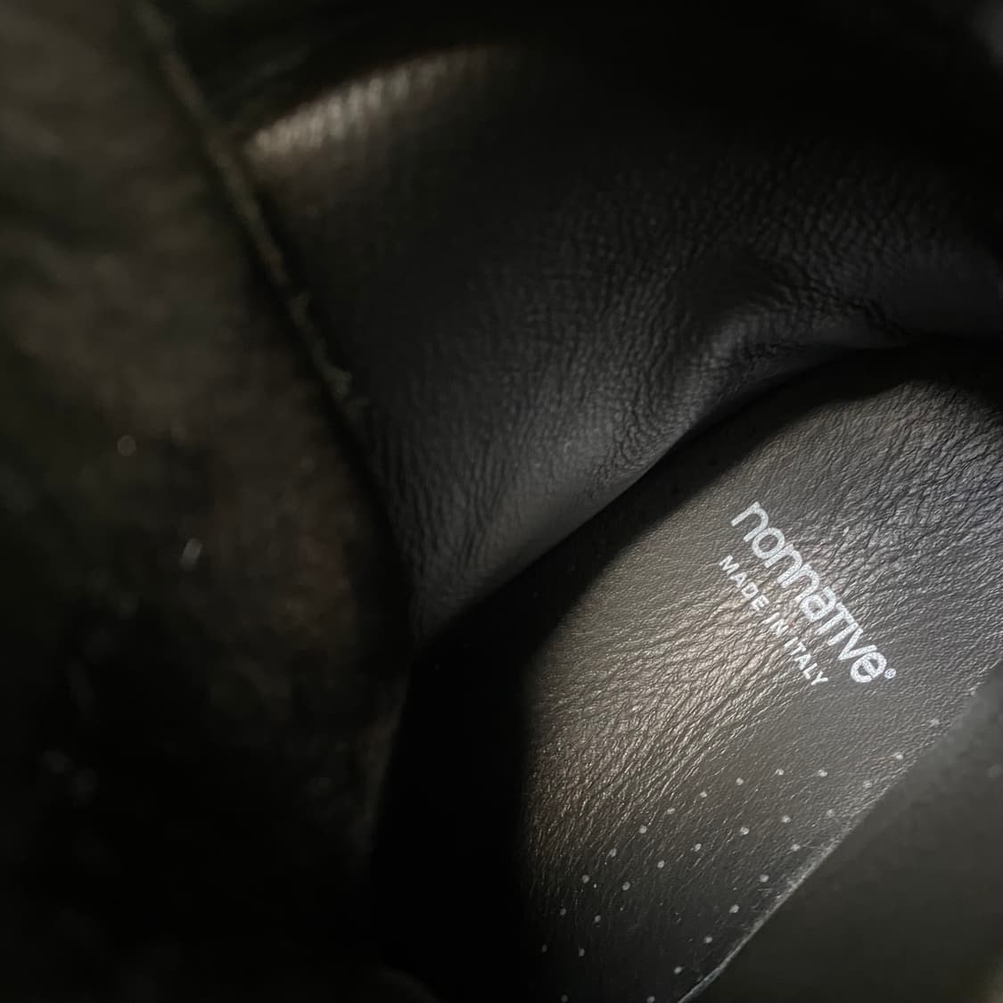 (42) 논네이티브 레더 레이스업 부츠 상품이미지8