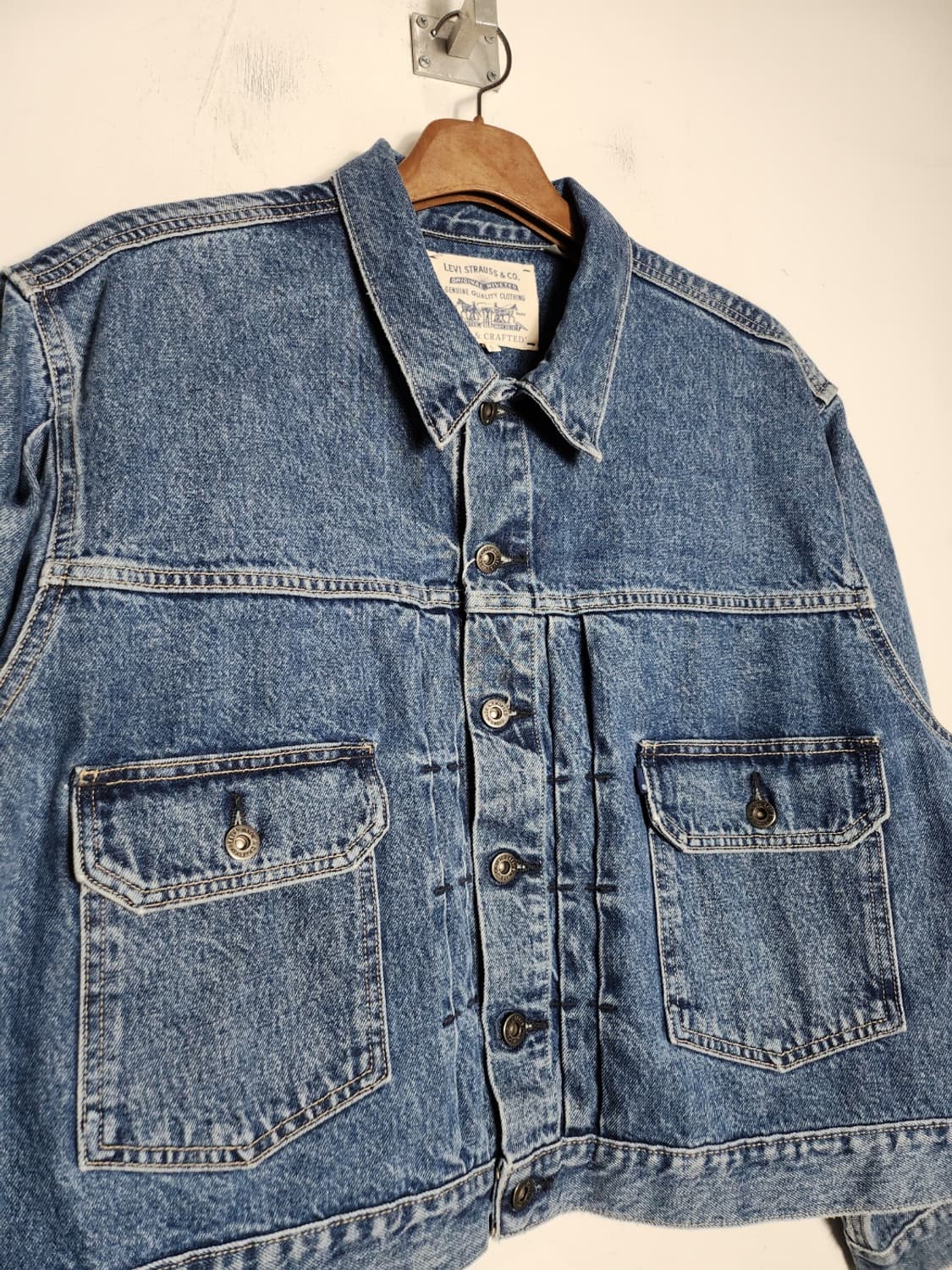 리바이스 메이드 앤 크래프트 데님 트러커 자켓 상품이미지3