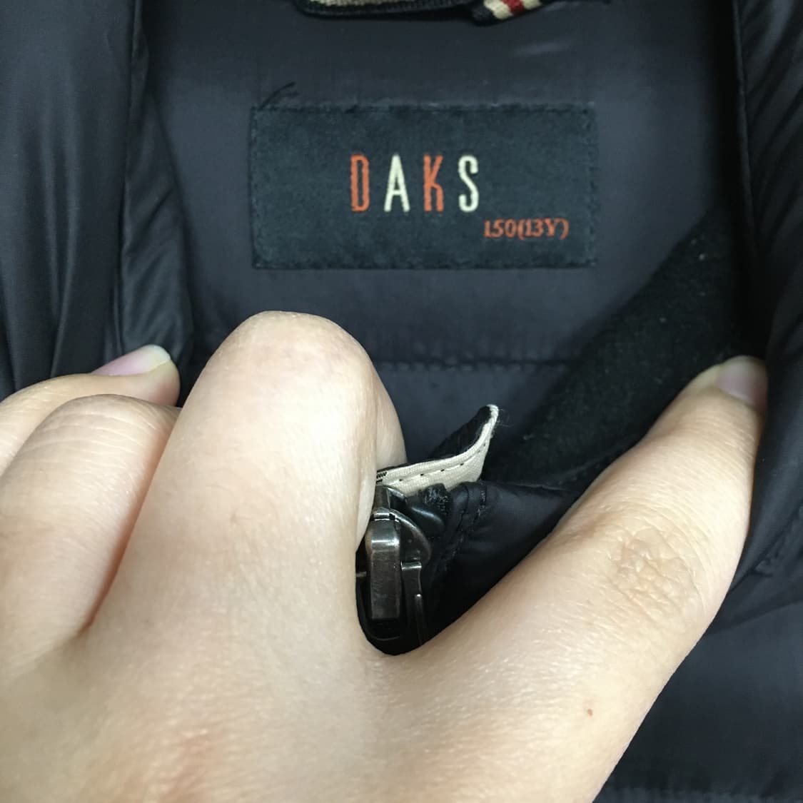 닥스 키즈 구스 패딩 자켓 150 상품이미지3