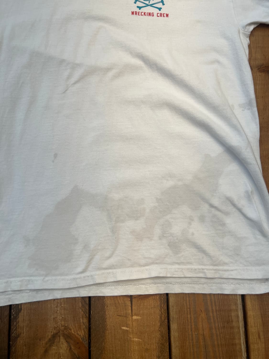 오베이 화이트 스켈레톤 반팔 상품이미지7