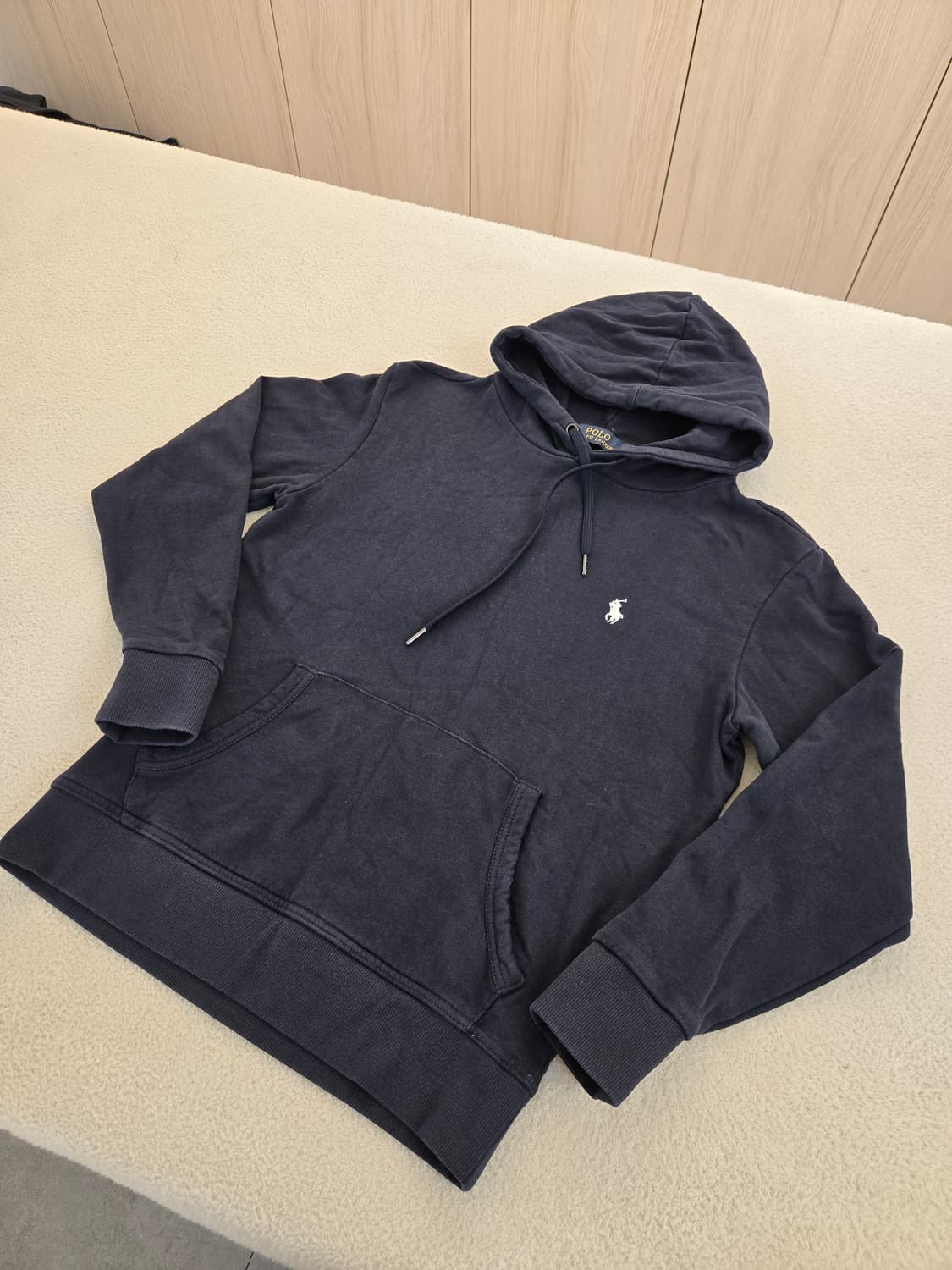 폴로 랄프로렌 네이비 후드티S 상품이미지1