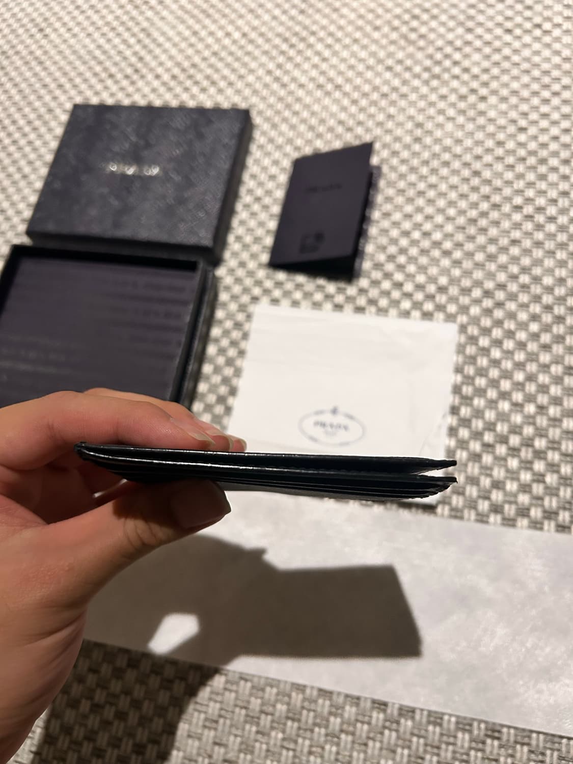 [새상품급] 프라다 사피아노 카드지갑 상품이미지7