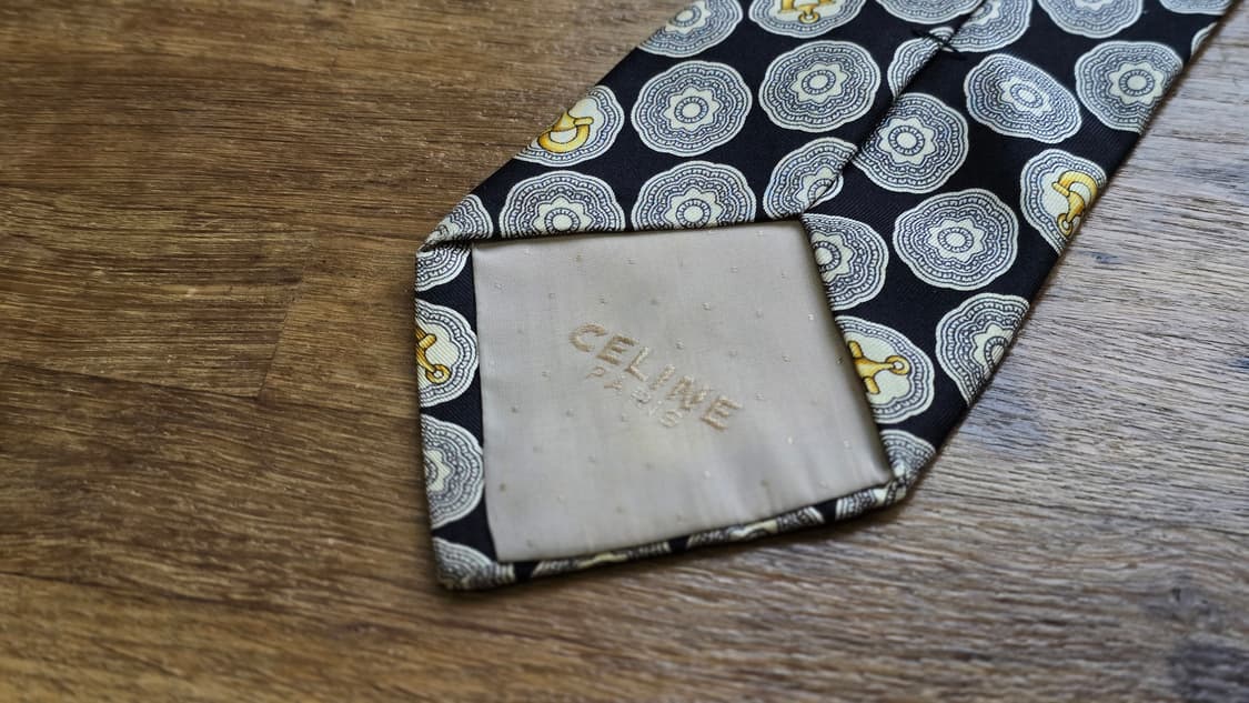 셀린느 빈티지 넥타이 상품이미지2