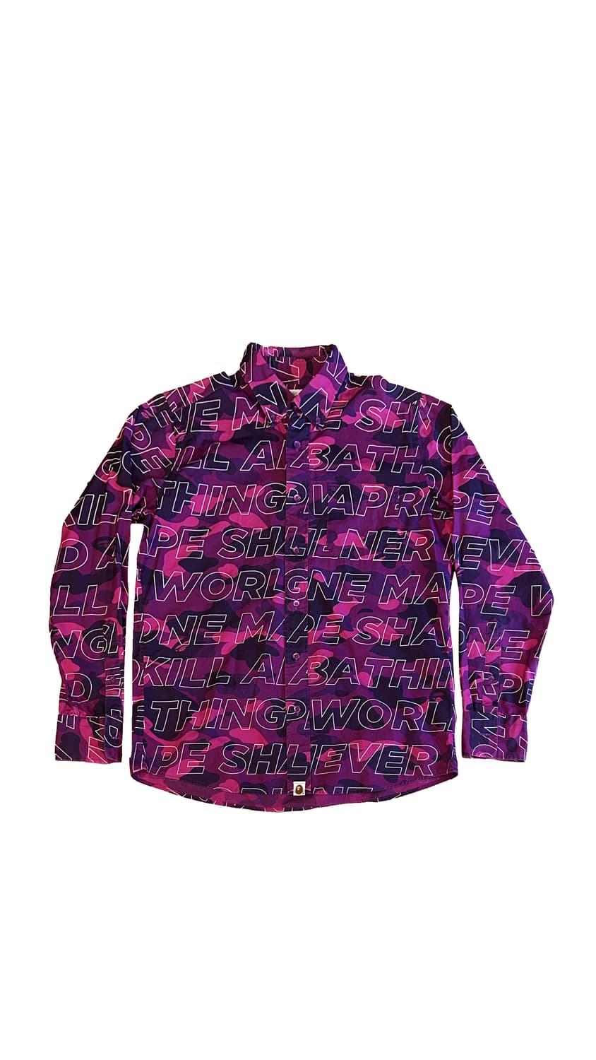 베이프 퍼플셔츠 상품이미지1