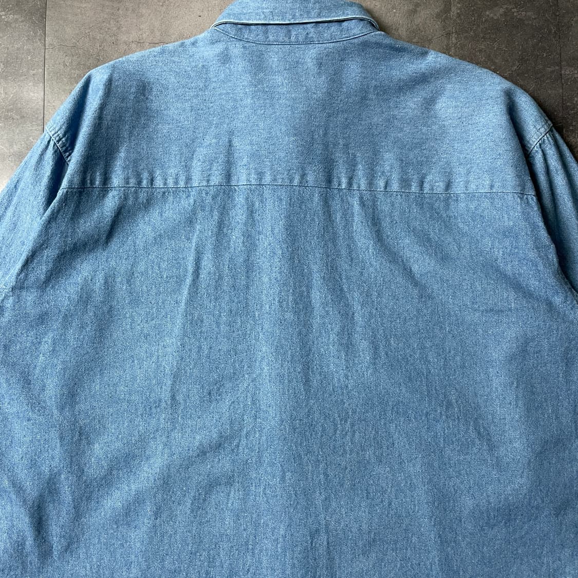 THREE RIVERS 빈티지 코튼 데님 셔츠 A00555 상품이미지7