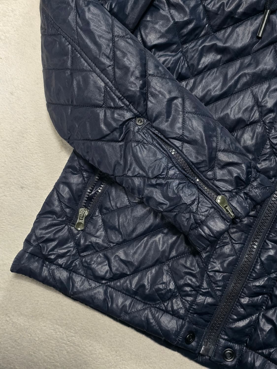 G-Star RAW 네이비 퀼팅 후드 패딩 자켓 M 상품이미지3