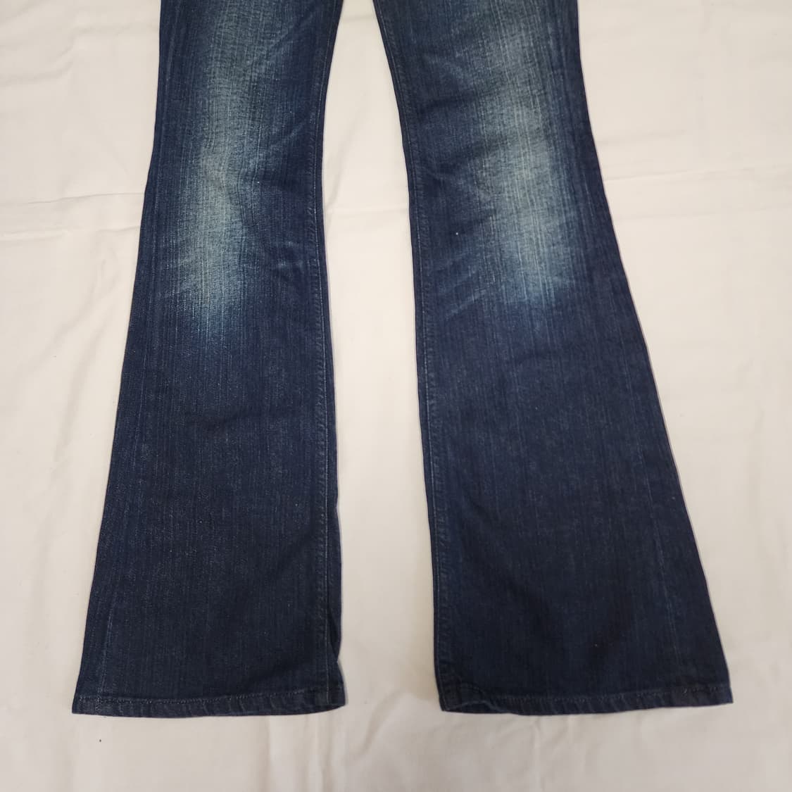 디젤 빈티지 Louvely 워시드 세미 부츠컷 와이드 팬츠 상품이미지7