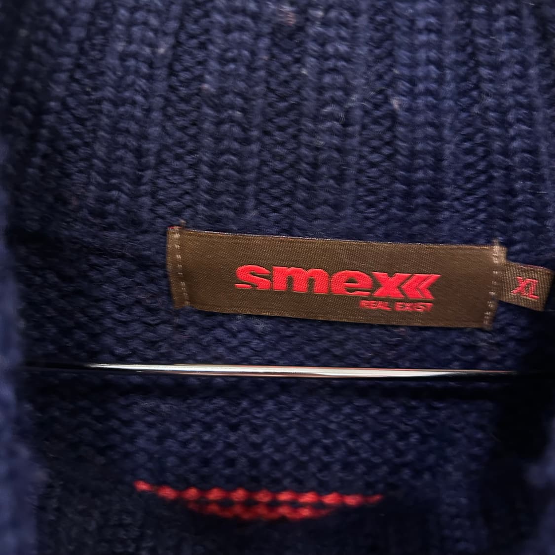 스맥스 노르딕 패턴 짜임 터틀넥 니트 스웨터 상품이미지3