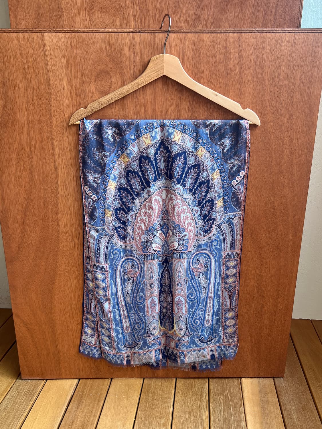 빈티지 에트로 페이즐리 실크 스카프 상품이미지3