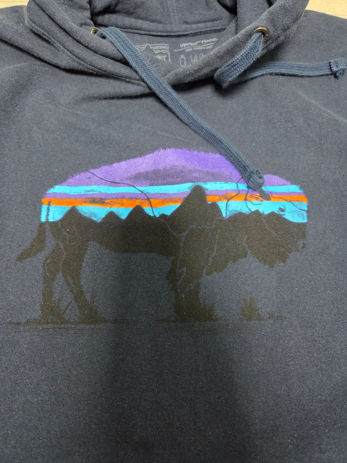 파타고니아 후드티 네이비 상품이미지2