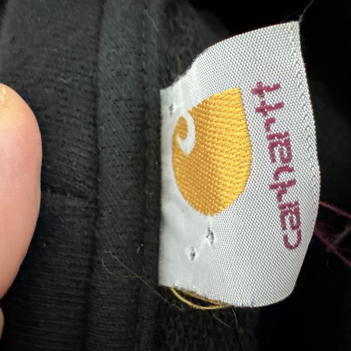 [XL] 칼하트 블랙 레터링 후드 상품이미지3