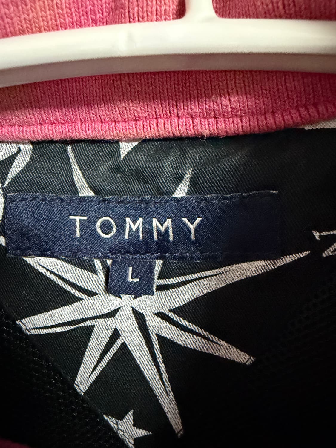 타미 나침반 야자수 패턴 코튼 블루종 자켓 상품이미지4