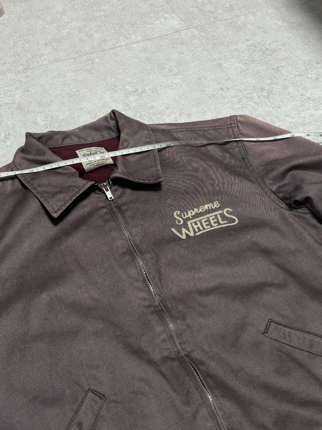 radiall 슈프림 휠 코튼 워크자켓 상품이미지5