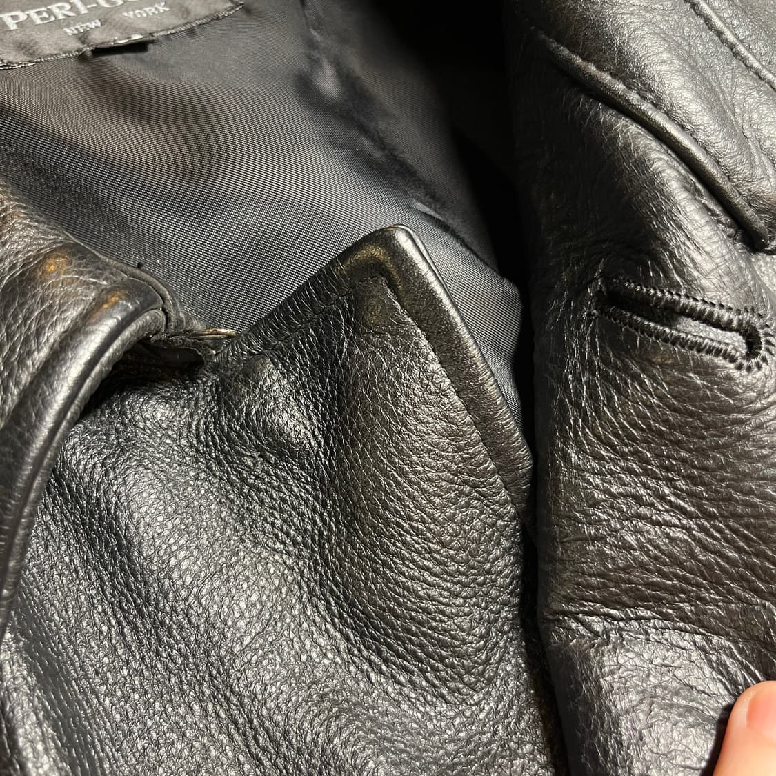 PERI GORD 소가죽 자켓 상품이미지9