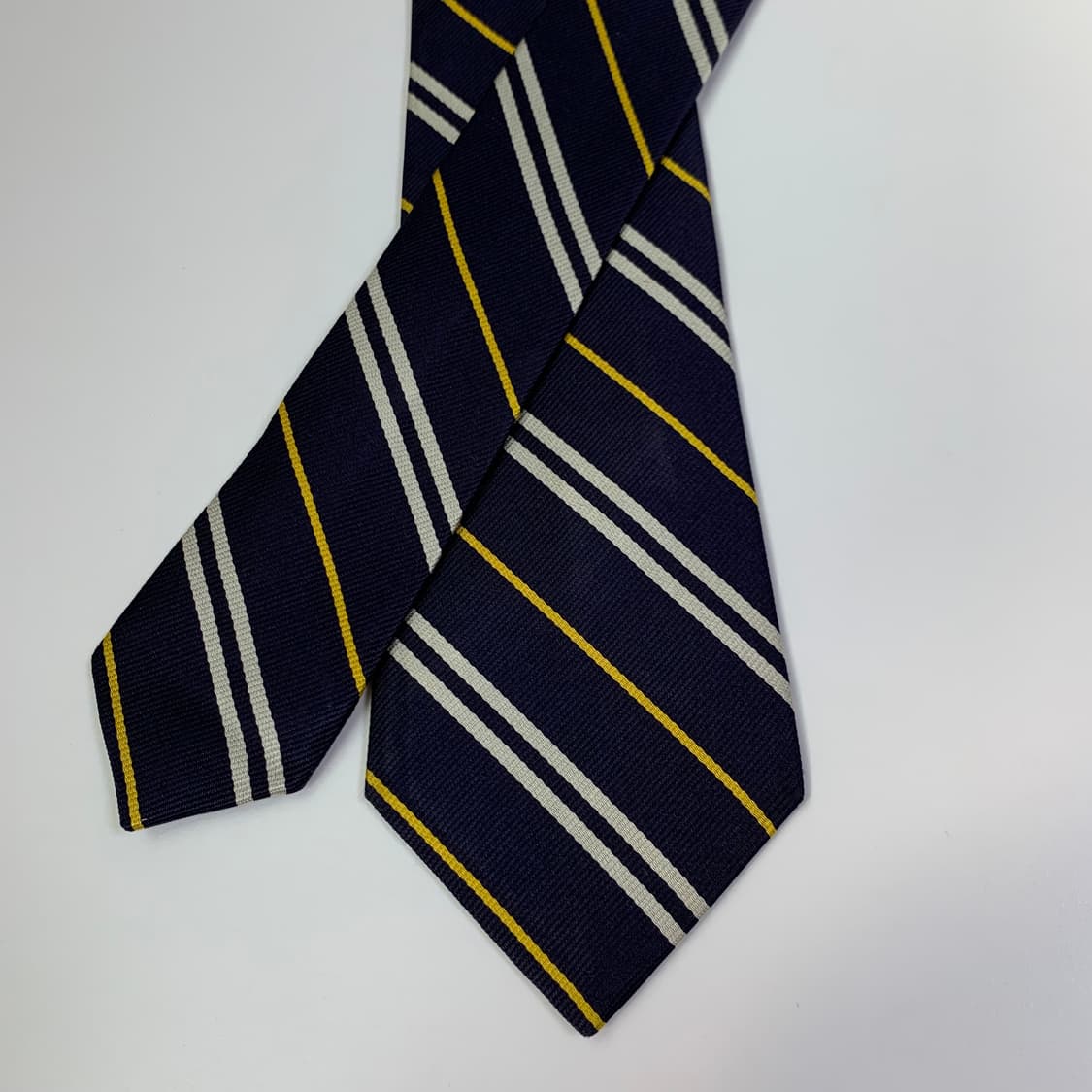 폴로 랄프로렌(POLO) 스트라이프 명품넥타이 신형라벨 A+ 7.3cm 상품이미지4