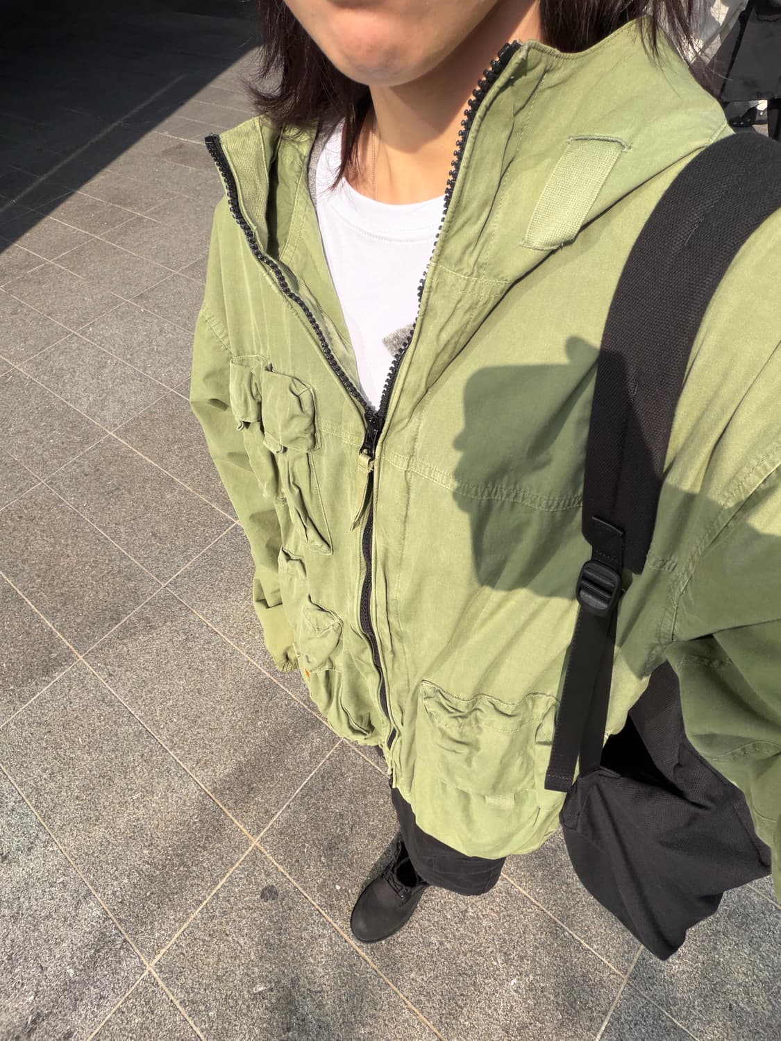 칼하트 그린 자켓 (m) 상품이미지9