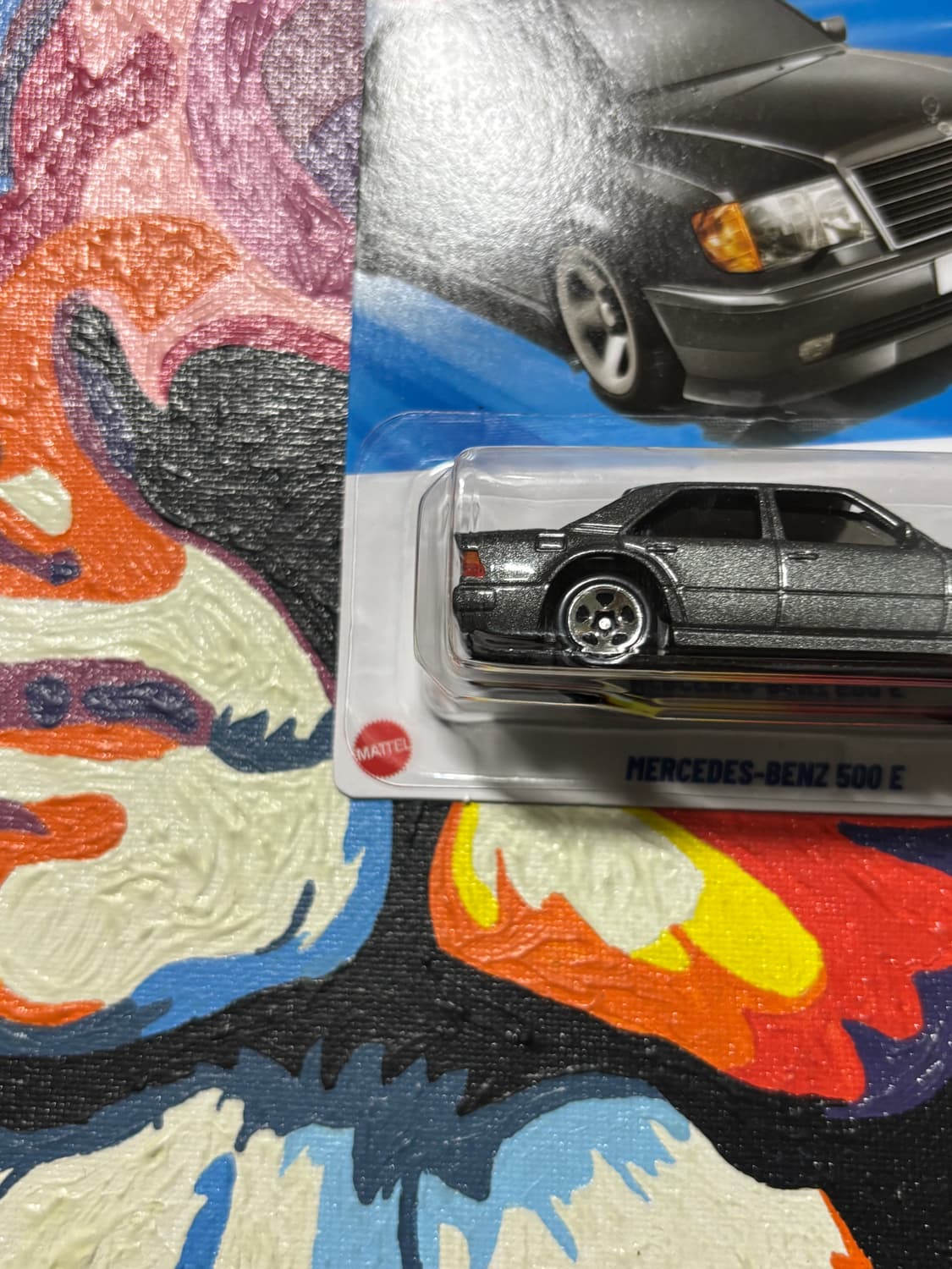 미개봉) 메르세데스 벤츠 500e 다이캐스트 핫휠 인테리어 소품 상품이미지4