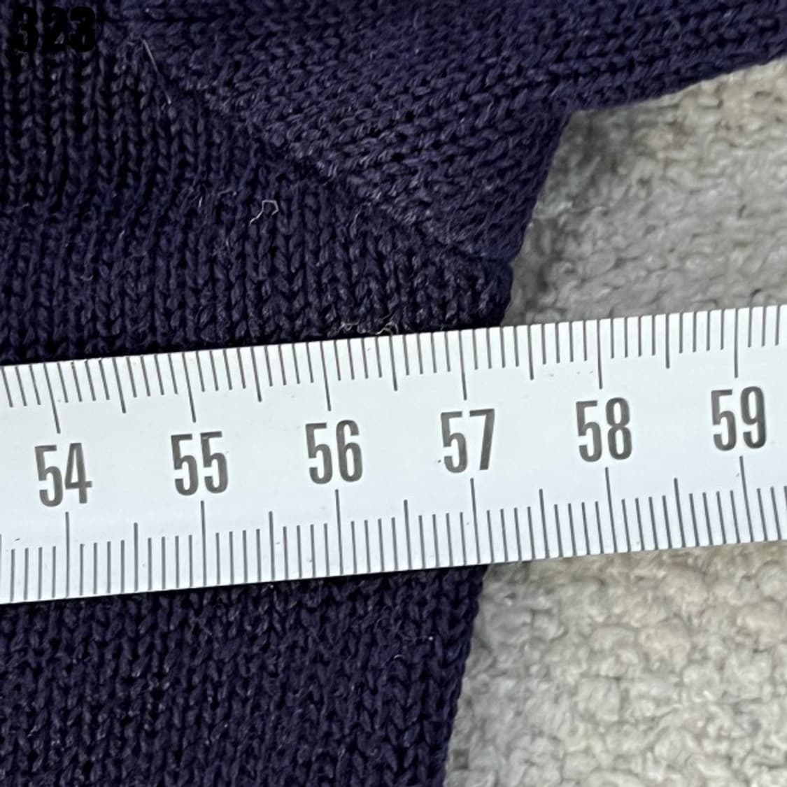 먼싱웨어 네이비 니트맨투맨  상품이미지4