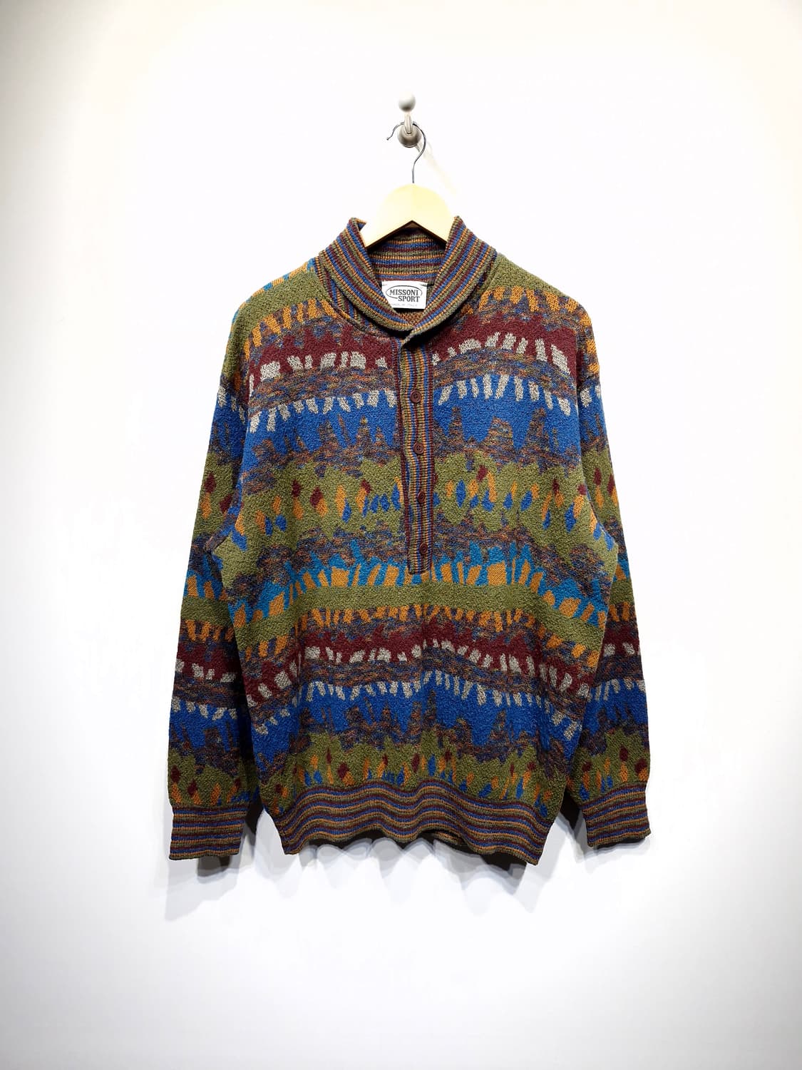 미쏘니 스포츠. 울혼방 니트_48 상품이미지1