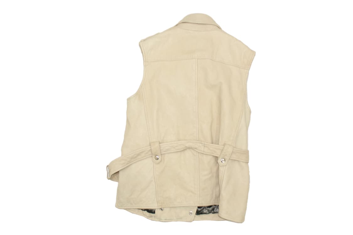 Isabel Marant 이자벨마랑 2WAY 램스킨 레더 바이커 베스트  상품이미지6