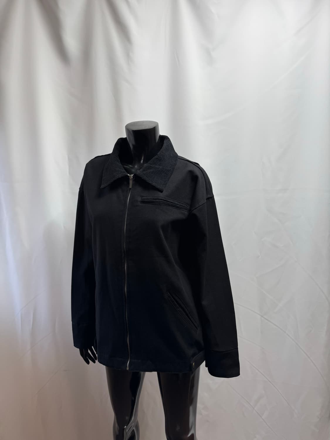 코튼 하프 워크 자켓 상품이미지1