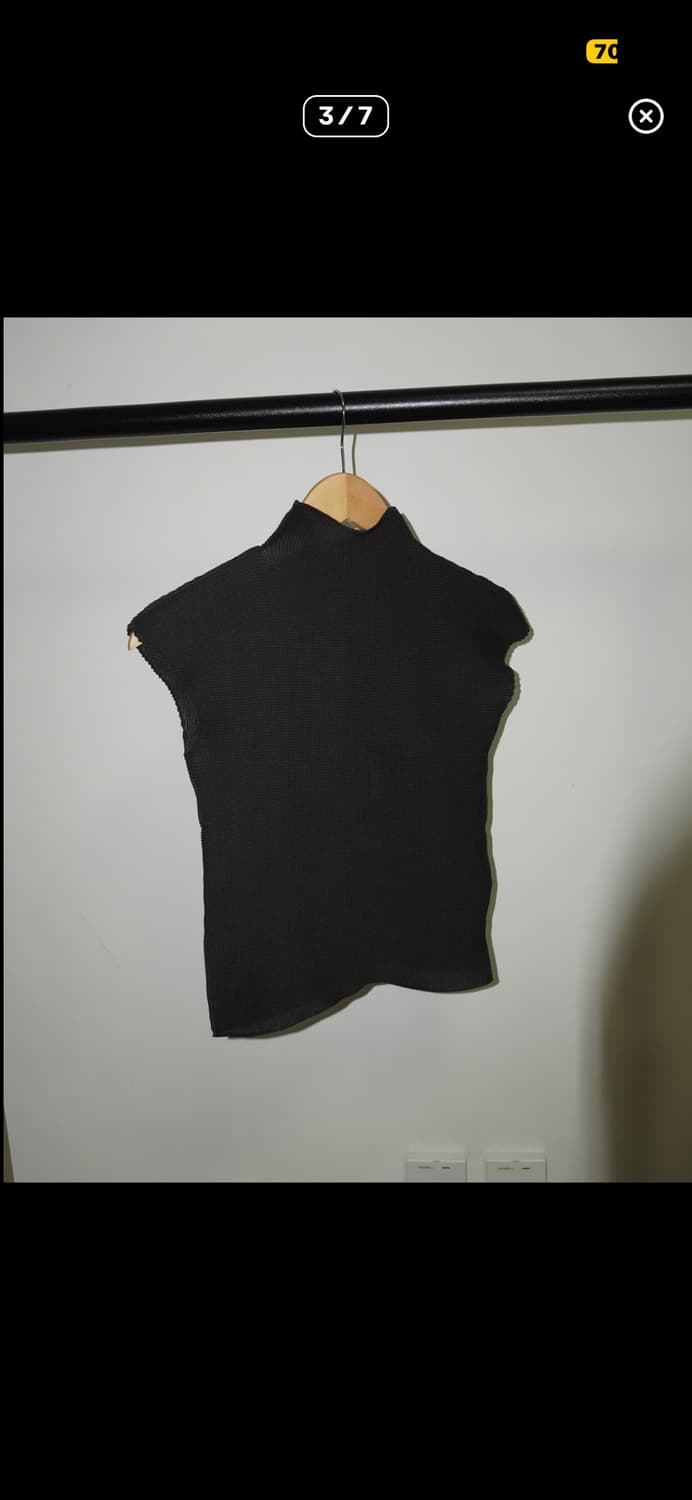 이세이미야케 High Neck Top(Black) 상품이미지3