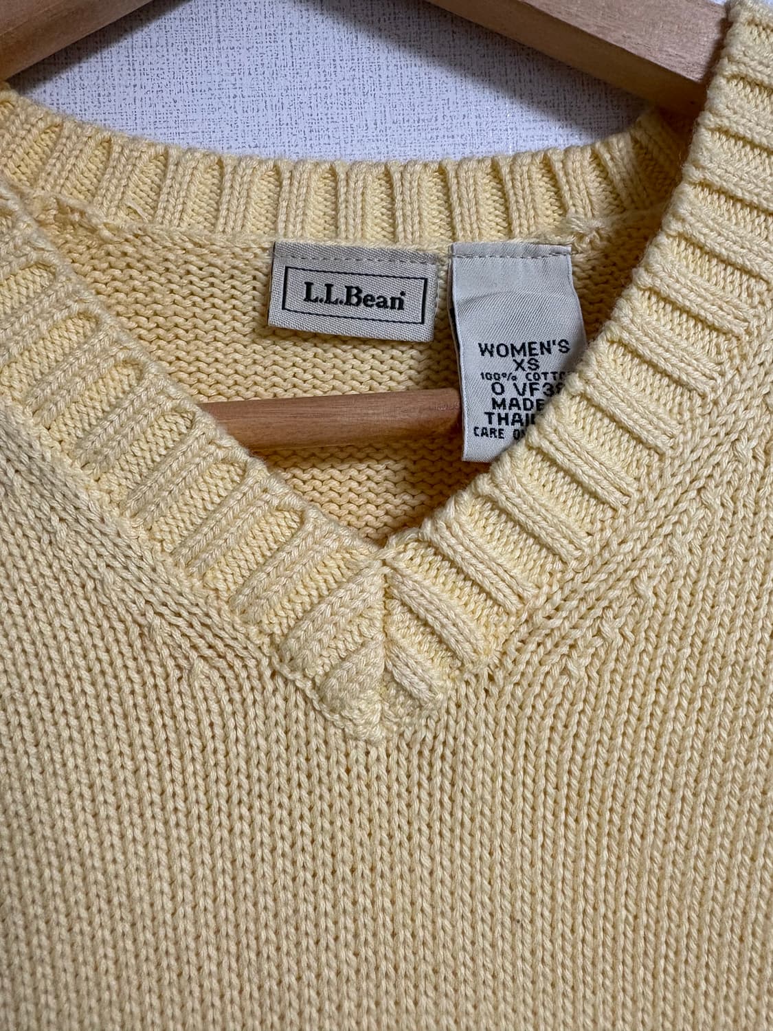 Llbean 엘엘빈 브이넥 니트 상품이미지3