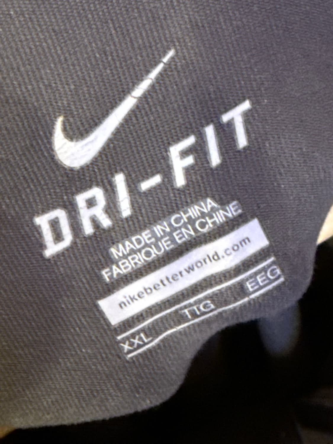 나이키 나일론 그레이 반집업 상품이미지2