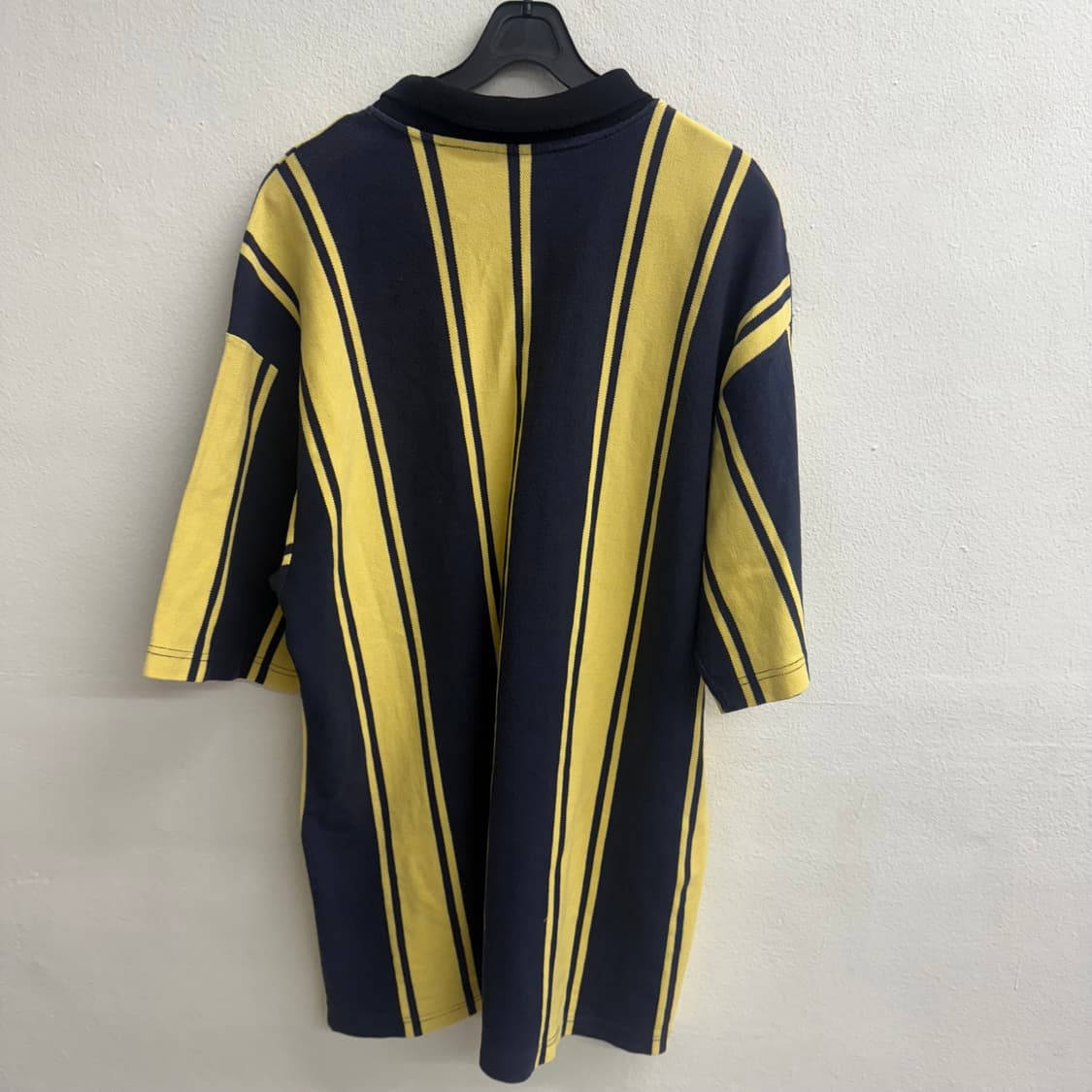 90s usa(roca wear)로카웨어 스트라이프 반팔 카라티 XL 상품이미지3