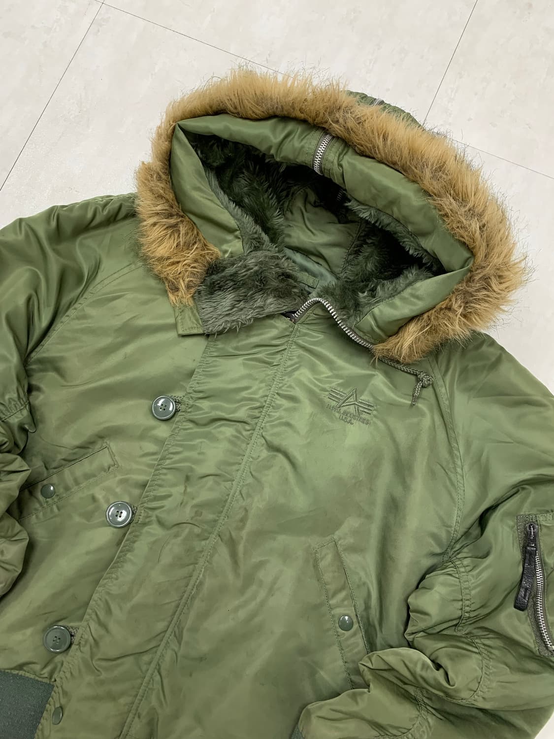 알파인더스트리 봄버 자켓 #398 상품이미지2