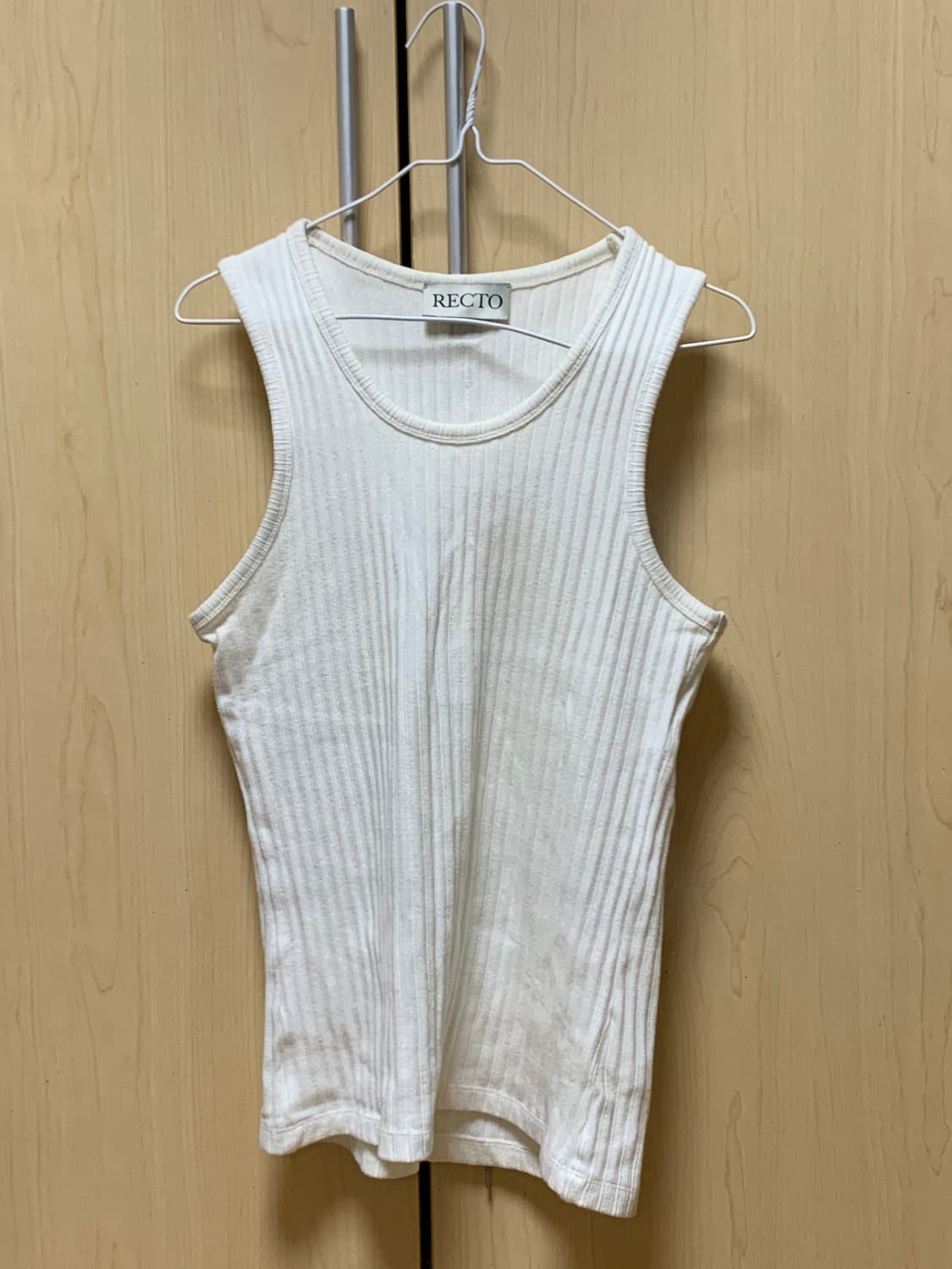 렉토 자카드 로고 슬리브리스(M 사이즈) 상품이미지3