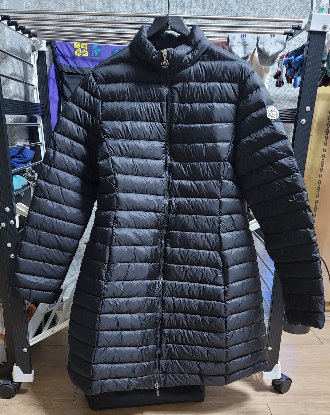 몽클레어 여성용 경량 롱패딩 여성 77 상품이미지1