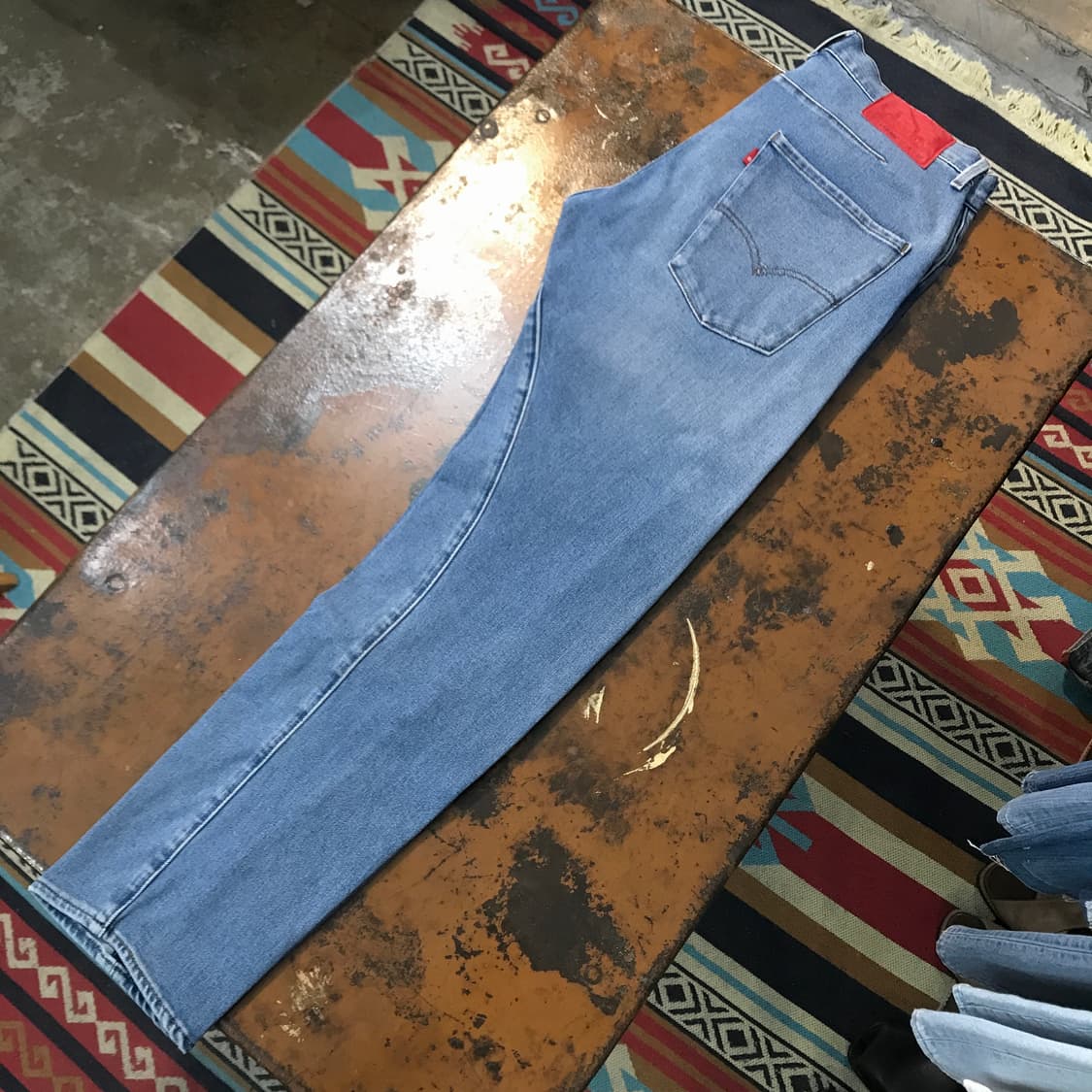 리바이스 502 엔지니어드 진 중청 데님 팬츠 허리 33 사이즈 상품이미지2