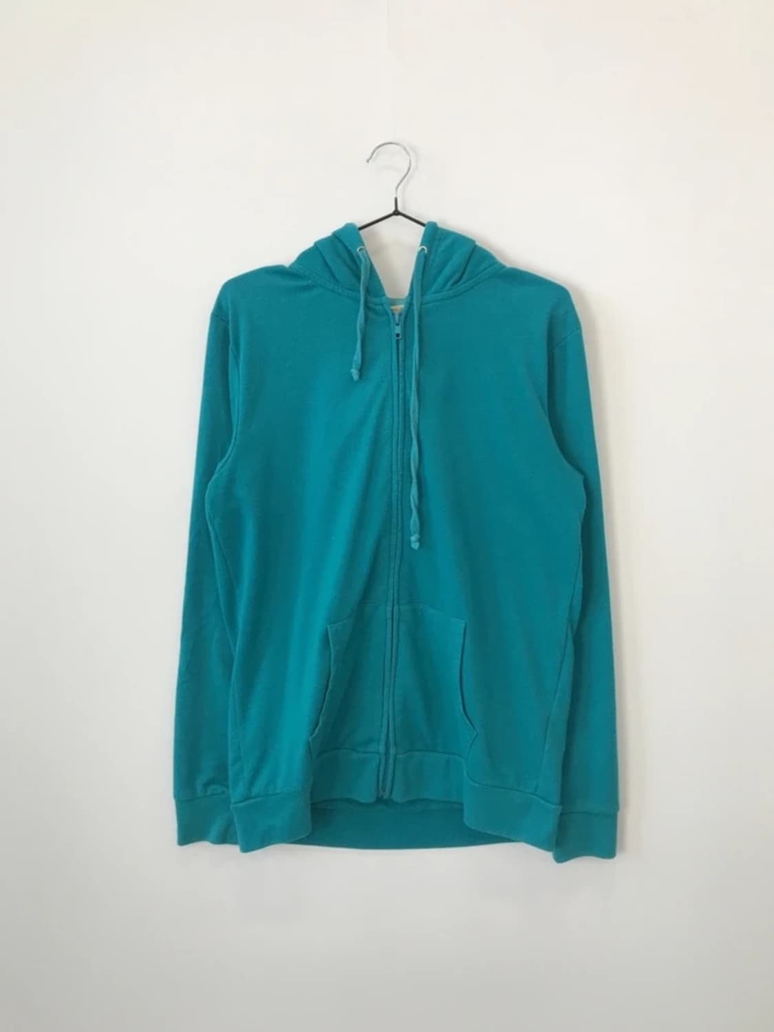 Browny Turquoise Zip Hoodie 상품이미지4