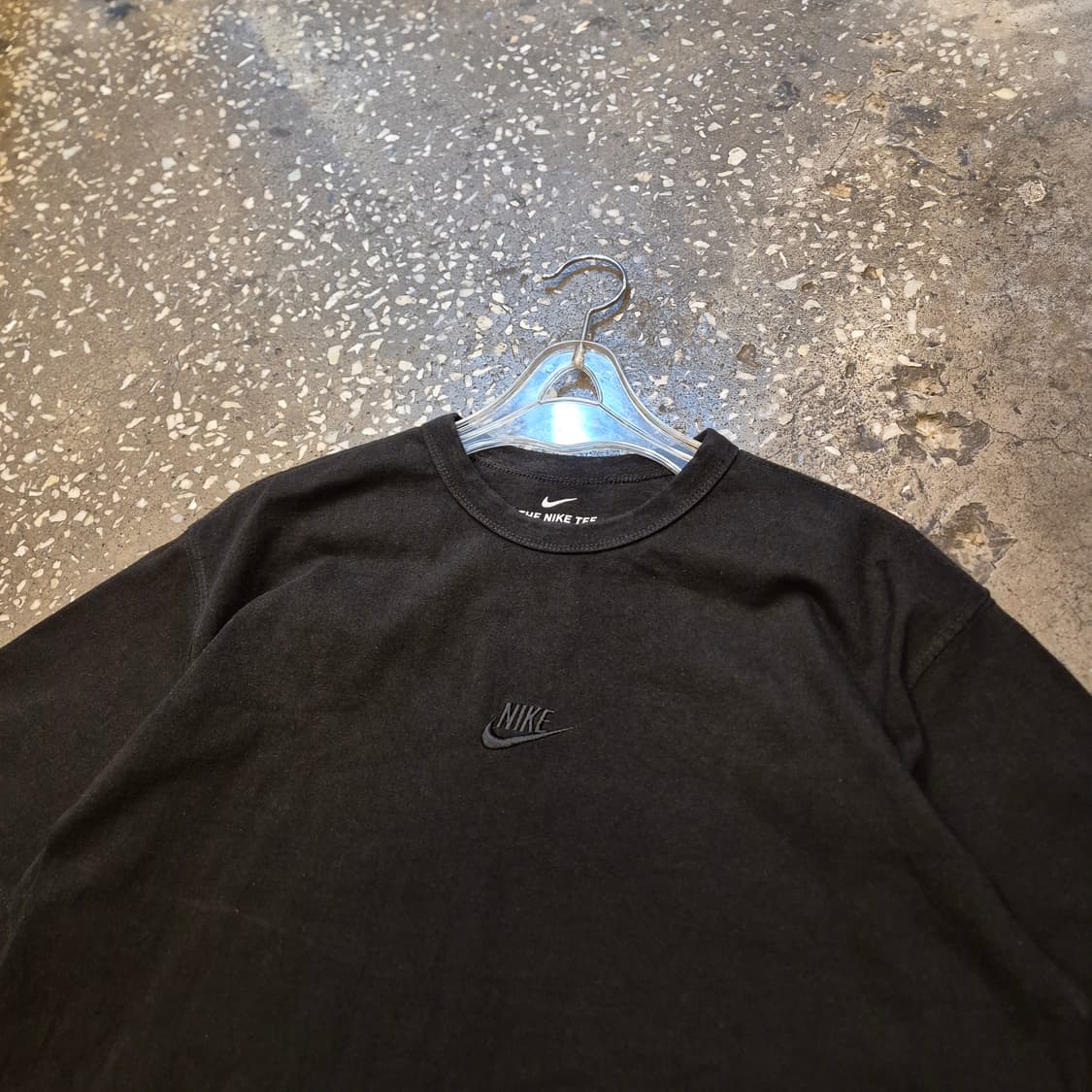 S 나이키 블랙자수 반팔티셔츠  상품이미지6