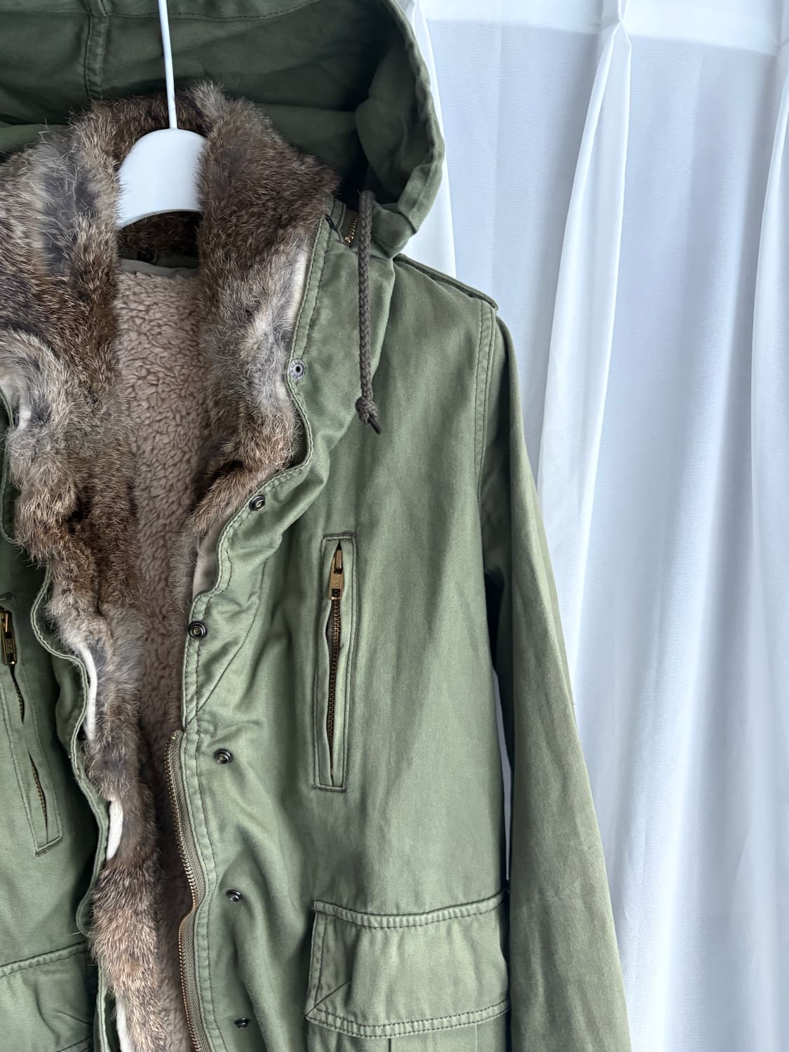 어나더 에디션 퍼 야상 상품이미지5