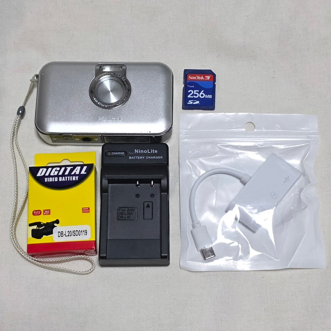 산요작티E6/신품배터리/희귀 상품이미지1