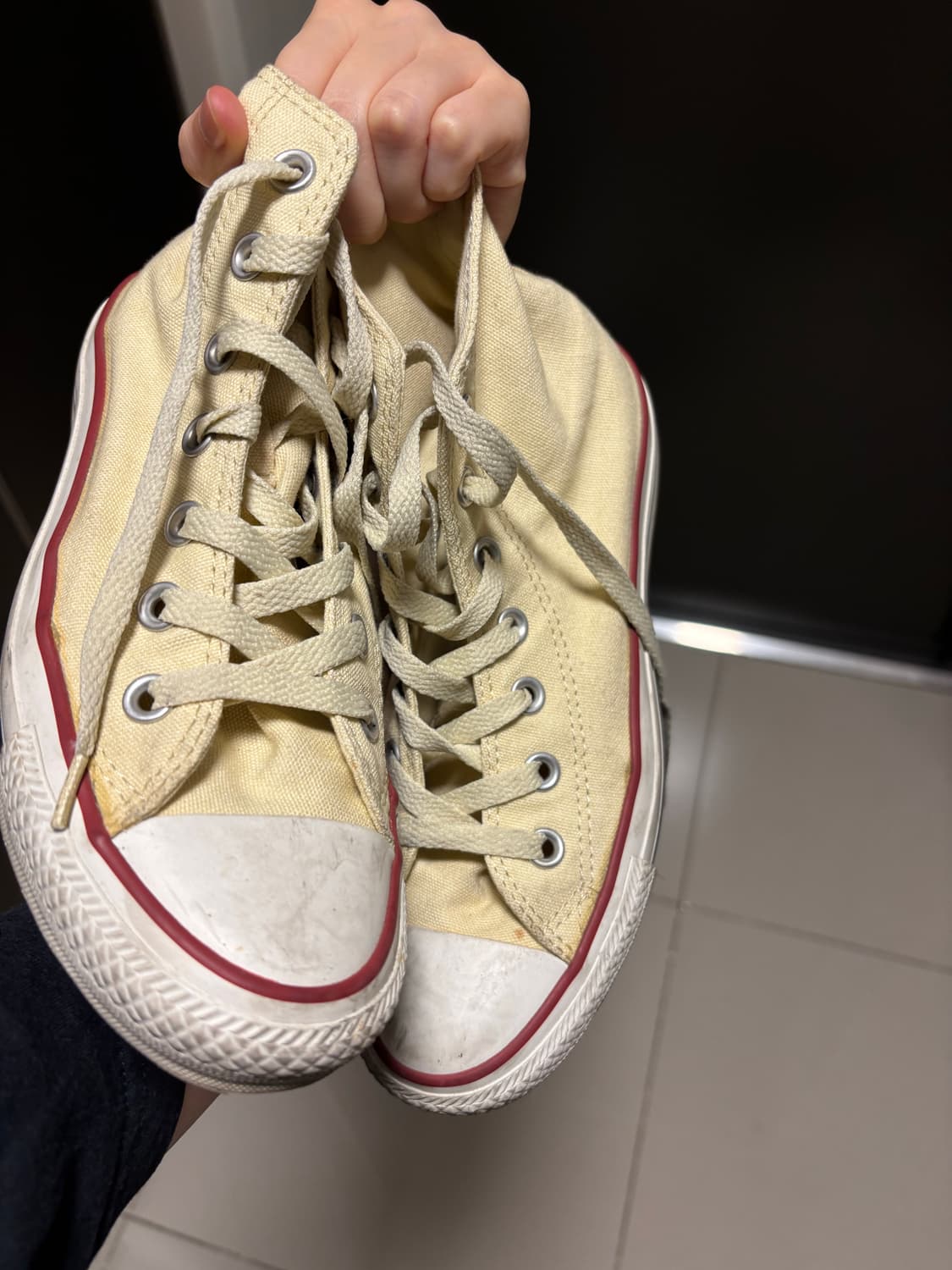 컨버스 하이탑 아이보리 230  상품이미지1