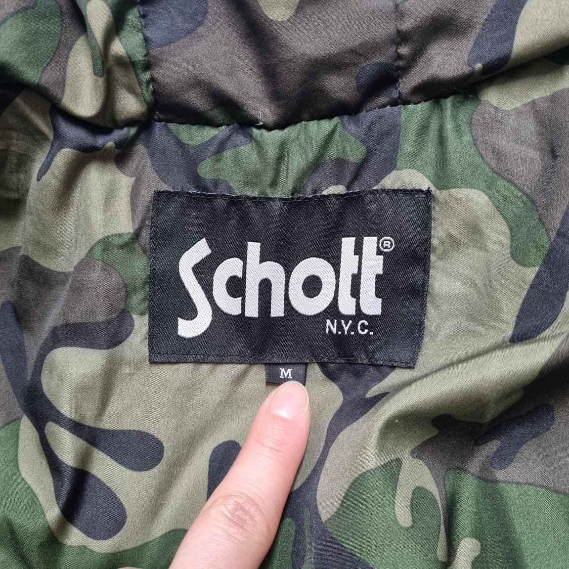 STUSSY x SCHOTT 봄버자켓 - M 상품이미지9