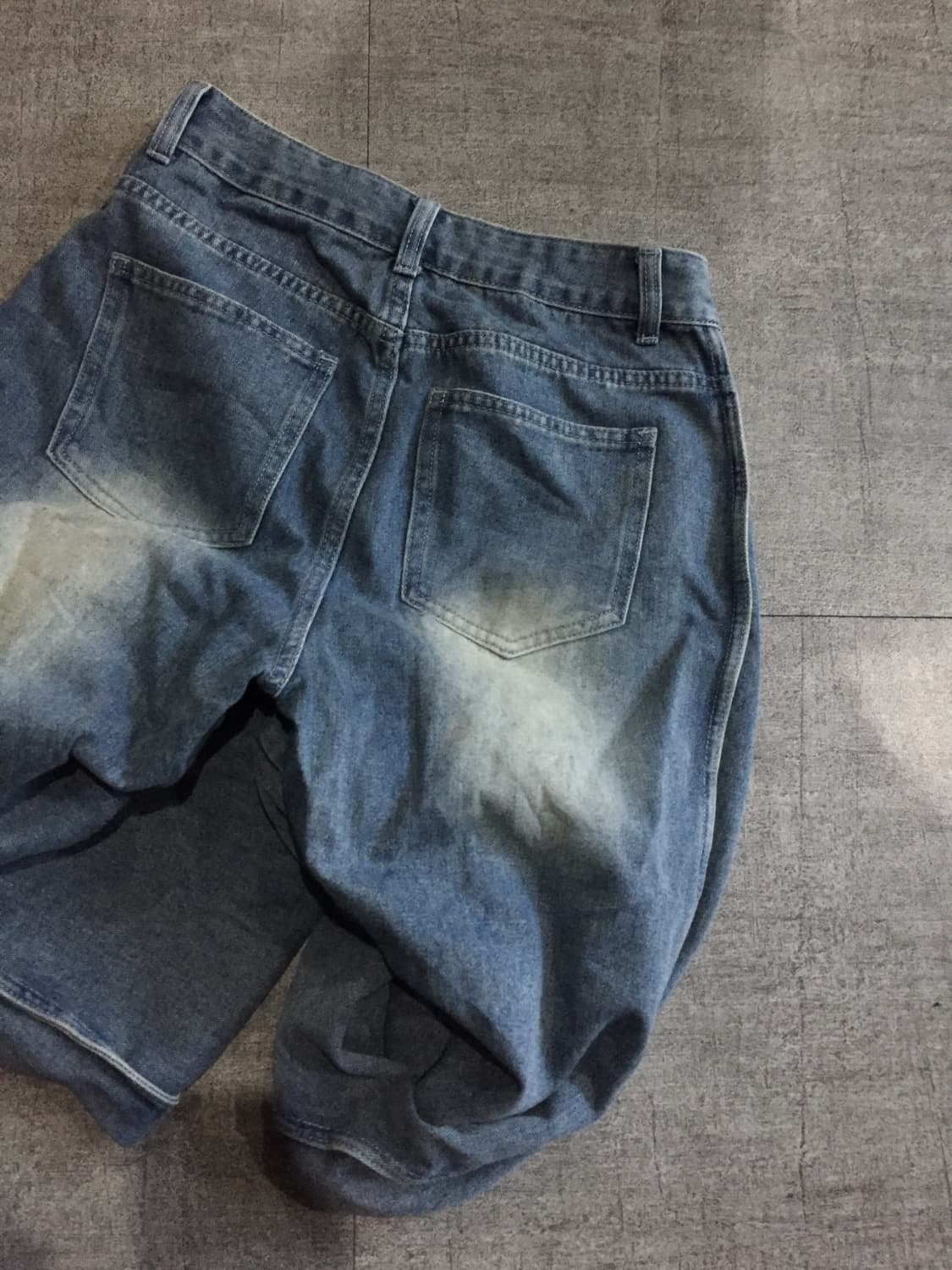 일본 Dazy 올드스쿨스트릿아메카지 워시드 데님팬츠 상품이미지2