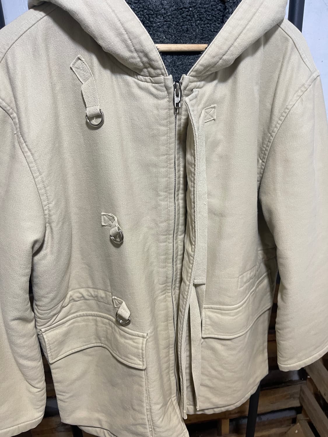 80s 이세이 스포츠 IS 보아 프리즈너 더플 자켓  상품이미지4