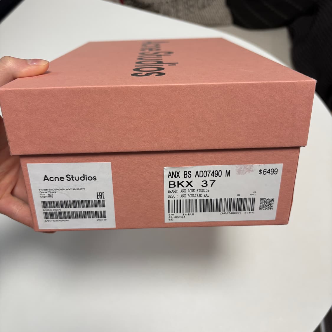 보우 디테일 레더 플랫 슈즈 상품이미지6