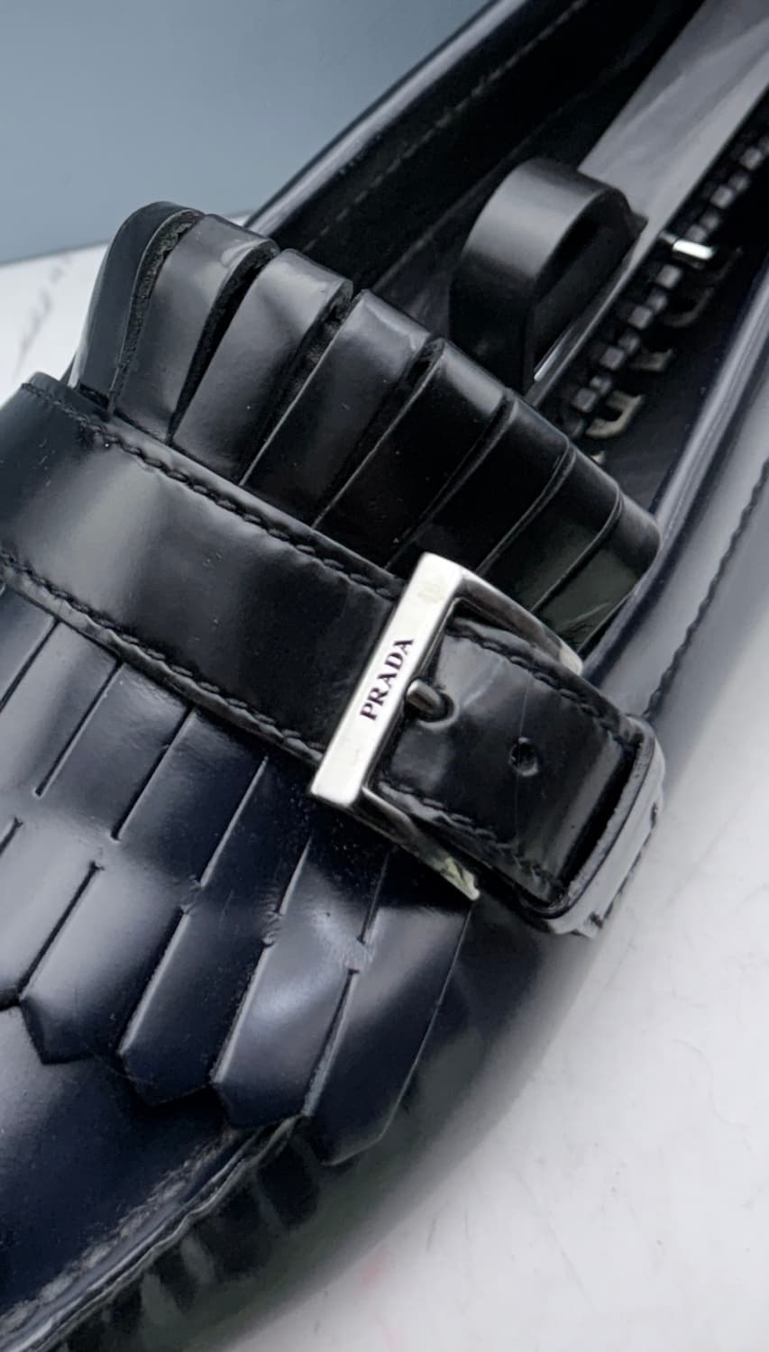 정품)프라다로퍼260 상품이미지2