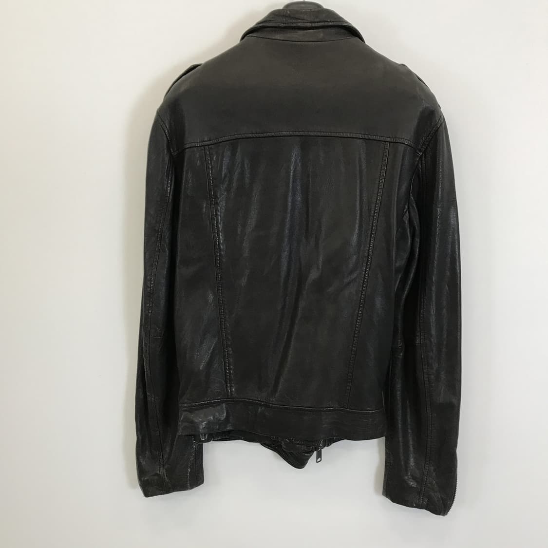 올세인츠 카하와 더블라이더 자켓 램스킨 [M] 상품이미지3