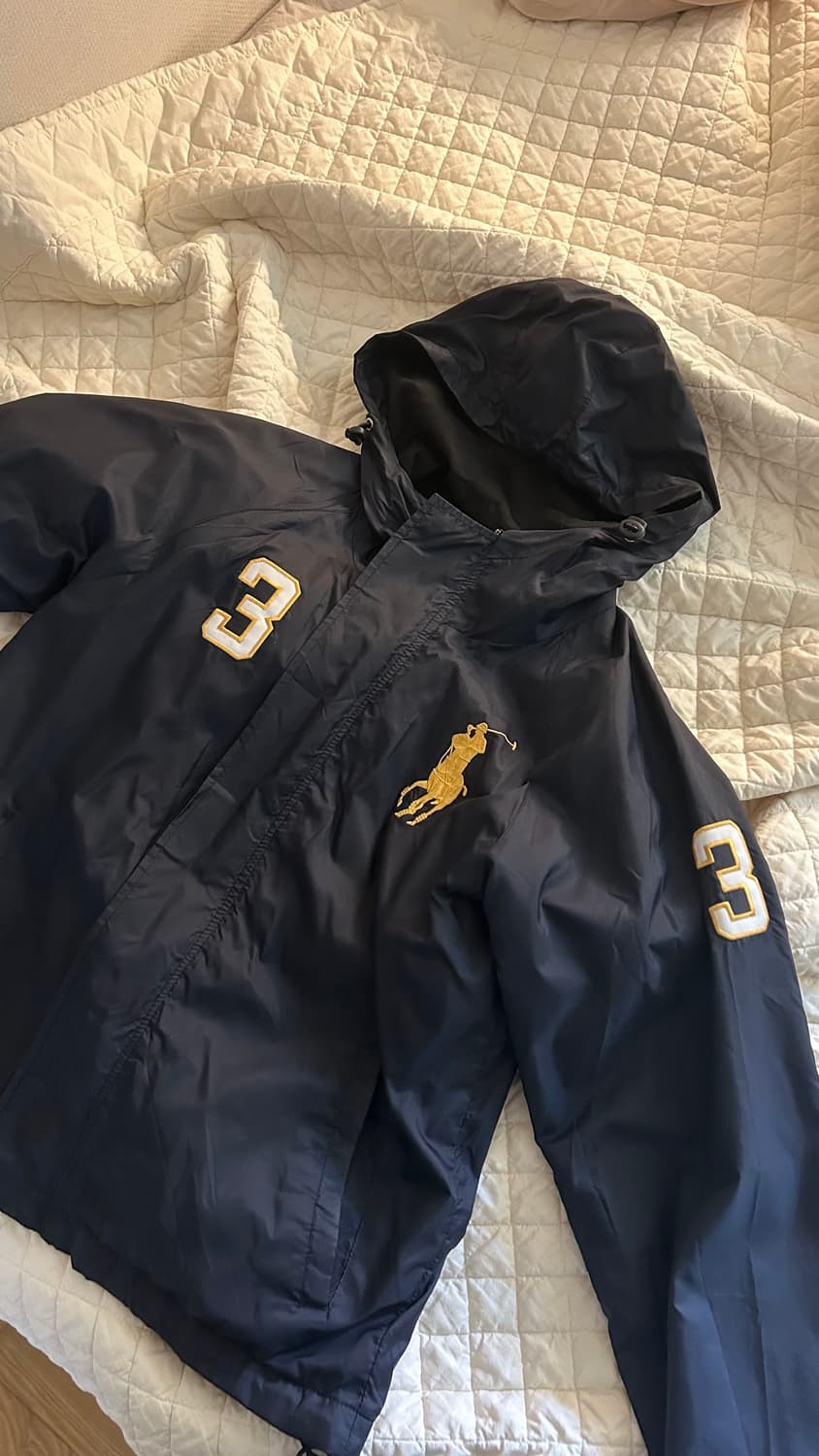 폴로 랄프로렌 빅포니 성조기 바람막이 후드집업 남녀공용 상품이미지5